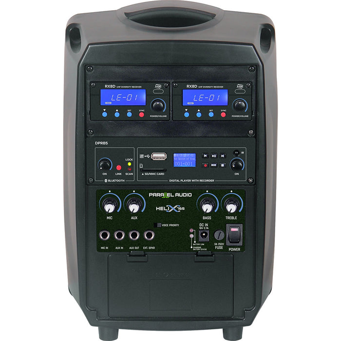 Helix 765 - 70 Watts - Lithium Powered Portable PA System
