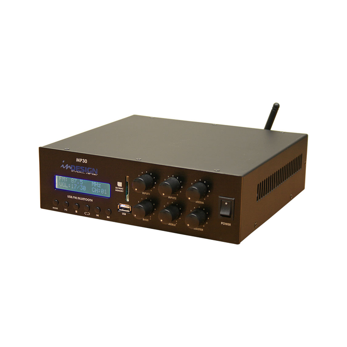 30W Mixer Amp w/Bluetooth & Tuner