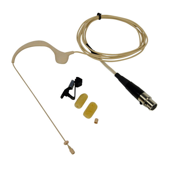 Beige Single Ear Mic