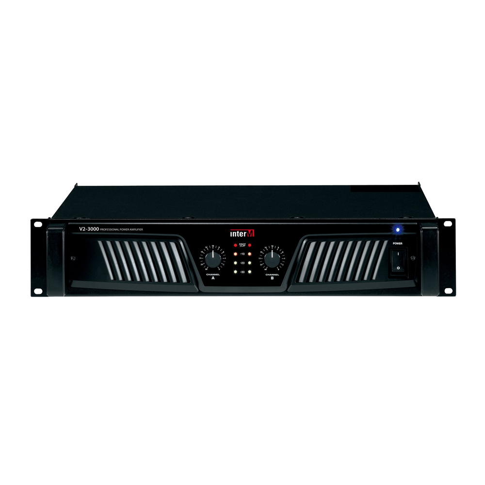 2 x 500W Professional Power Amplifier
