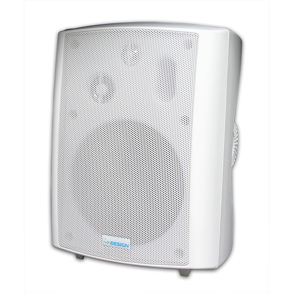 Powered + Passive Speaker Pair