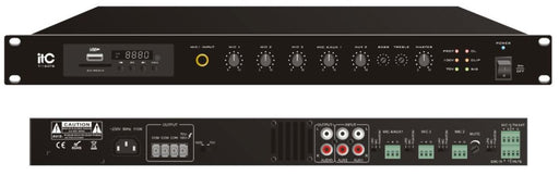 120 watt Mixer Public Address Amplifier w Bluetooth