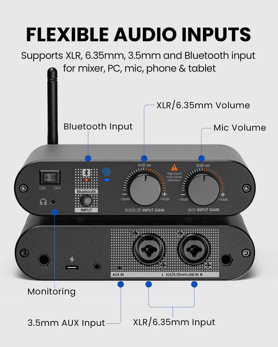 Auracast - Professional Transmitter with XLR (Aircast)