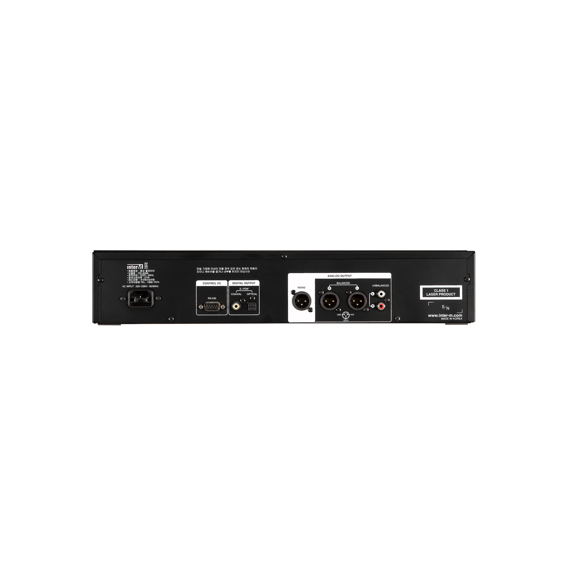 InterM CD USB MP3 Player & Recorder — All My Audio